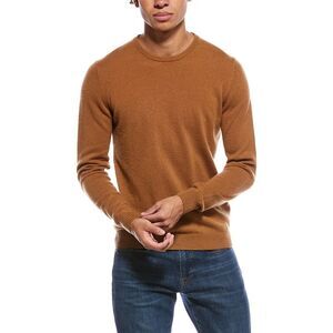Mette Mens  Cashmere Crewneck Sweater, Brown